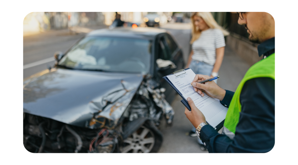 determining fault car crash in california